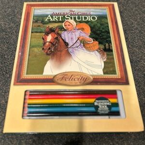 American Girl Art Book/Colored Pencils